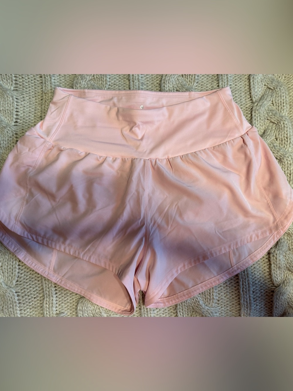 Light Pink Athletic Shorts - Pink